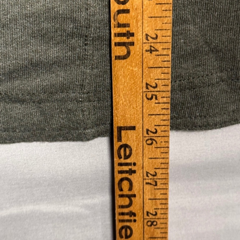 Hollister Womens Small Olive Green Malibu Button Hoodie Longline Pullover - Picture 6 of 7